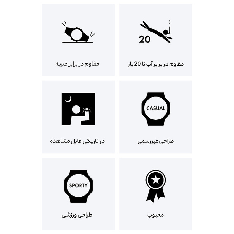 ساعت مچی عقربه ای مردانه کاسیو جی شاک مدل GA-700-1BDR