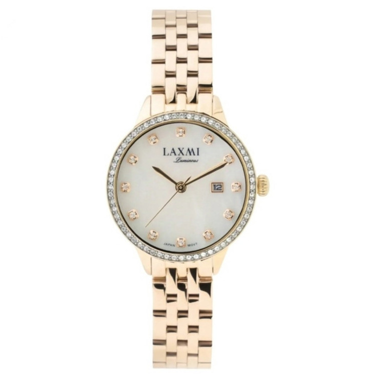 ساعت مچی عقربهای کوارتز زنانه لاکسمی مدل Laxmi 8139-6