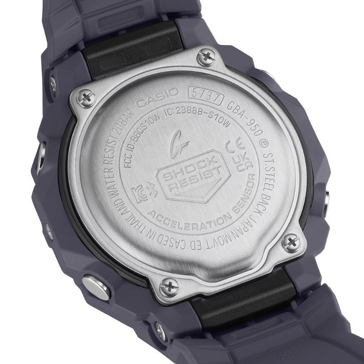 ساعت مچی عقربهای کوارتز کاسیو جی شاک مدل G-Shock GBA-950-2ADR