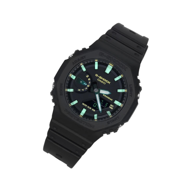 ساعت مچی عقربهای مردانه کوارتز کاسیو جی شاک مدل GA-2100RC-1ADR