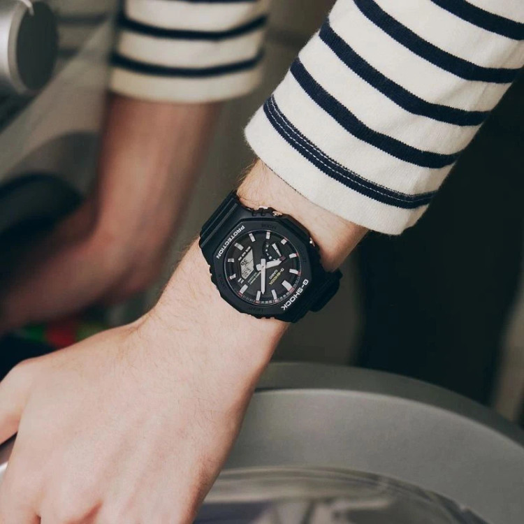 ساعت مچی عقربهای کوارتز مردانه کاسیو مدل G-SHOCK GA-2100RL-1ADR