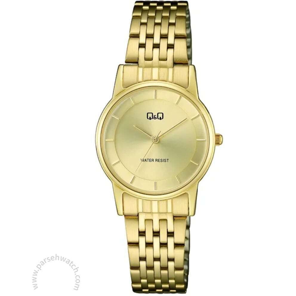 ساعت مچی عقربه ای زنانه کیو اند کیو مدل c63a-001py