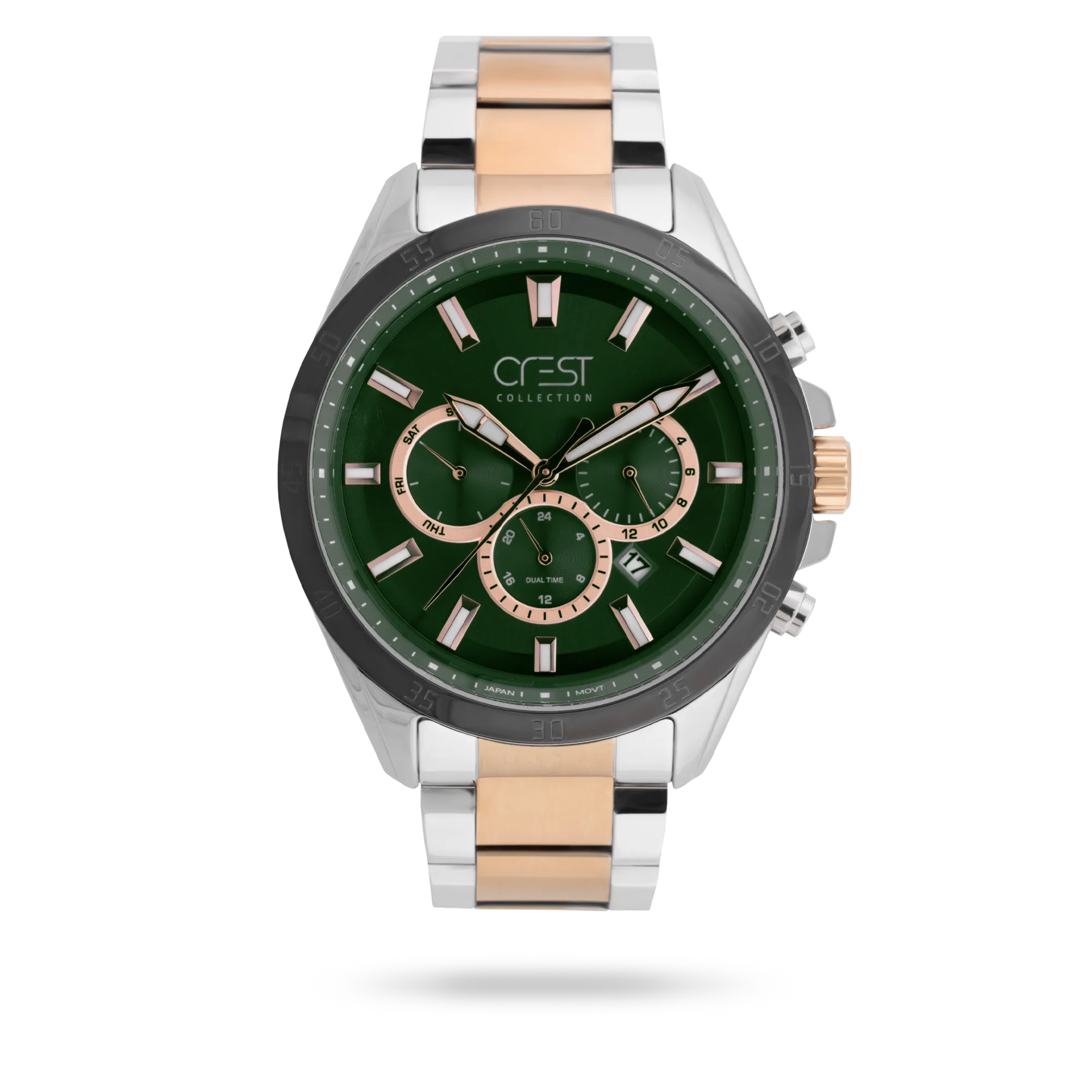 ساعت مچی عقربهای کوارتز مردانه کرست مدل Crest 6228-6