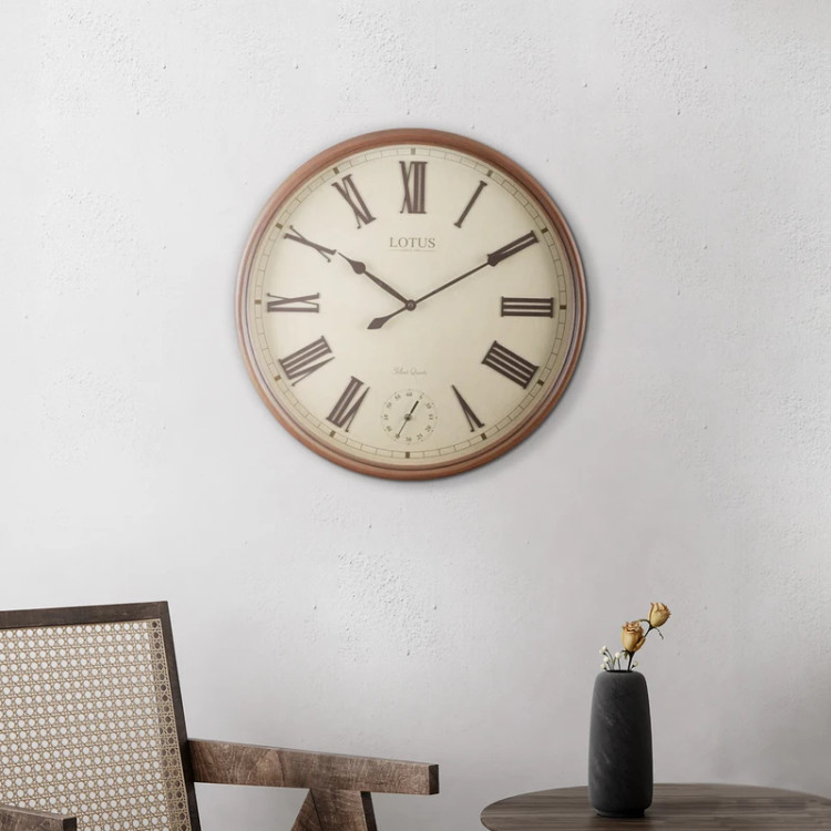 ساعت دیواری لوتوس مدل W-152-cr