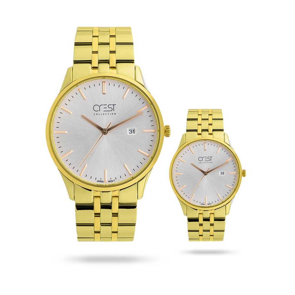ساعت مچی عقربه ای ست کرست مدل crest 6703