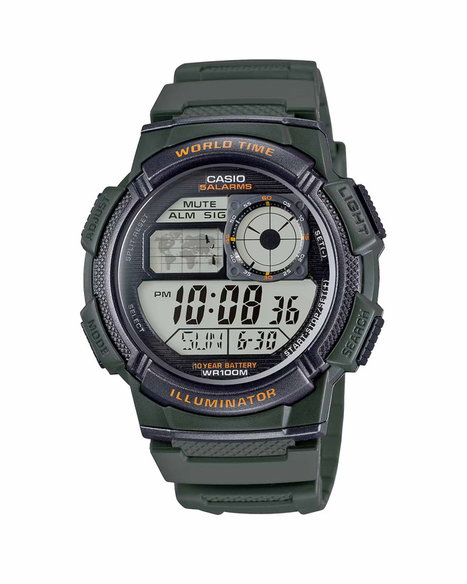 ساعت مچی دیجیتال مردانه کاسیو مدل ae-1000w-3av