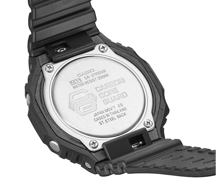 ساعت مچی عقربهای کوارتز مردانه کاسیو مدل ga-2100vb-1a